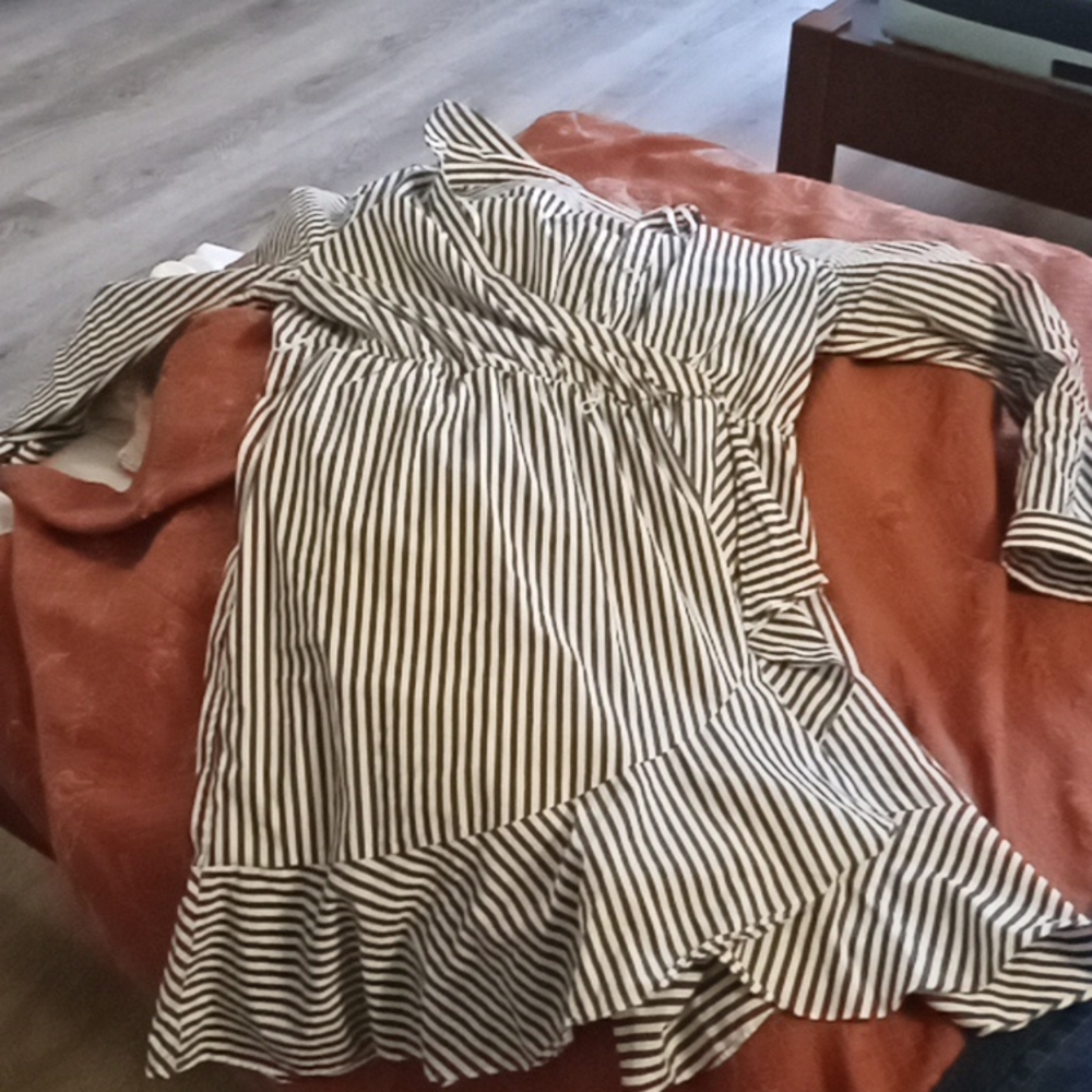 Pin stripe Calvin Klein dress
